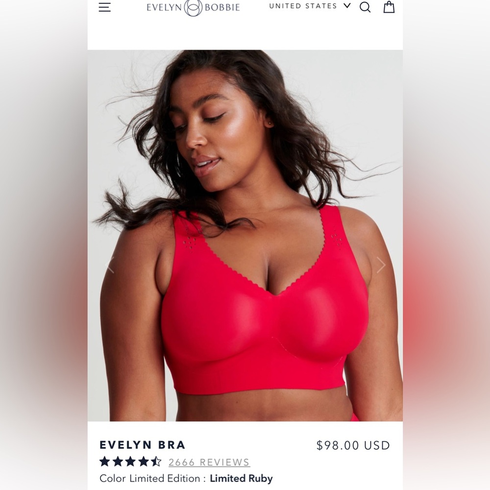 Brand new Evelyn Bobbie bra.